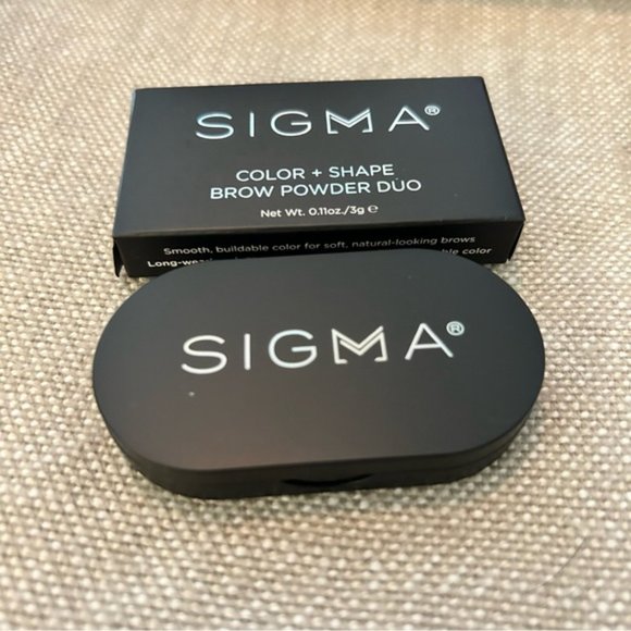 Sigma Beauty COLOR + SHAPE BROW POWDER DUO- Medium- NIB - Picture 4 of 7